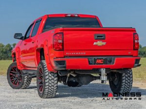 GMC Sierra Side Steps - SRL2 Adjustable Boards - Aluminum - Crew Cab - 2007-2018 & Classic GMC Sierra Side Steps - SRL2 Adjustable Boards - Aluminum - Crew Cab - 2007-2018 & Classic